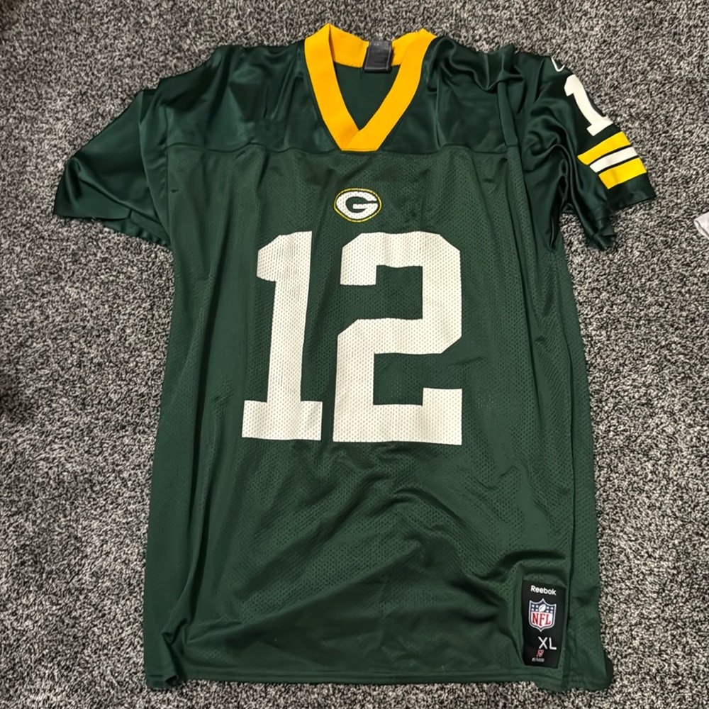 rodger’s packer jersey, vintage